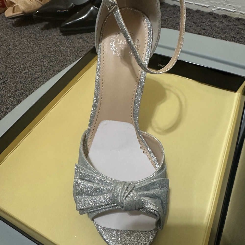 I. Miller Silver Women's Heels